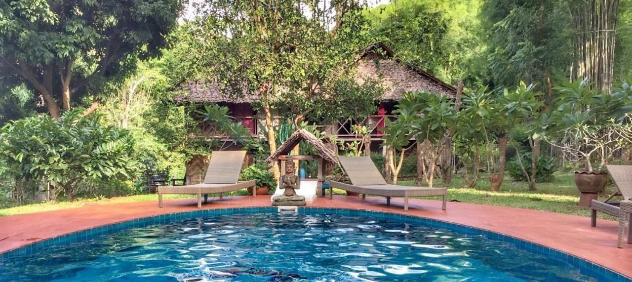 Hotel Sang Tong Huts Mae Hong Son Exterior foto